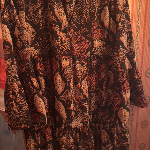 Joseph Ribkoff Multicolor Abstract Dress - Picture 2 of 4